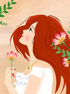 唐簪花仕女图记载了当时仕女簪花的风尚